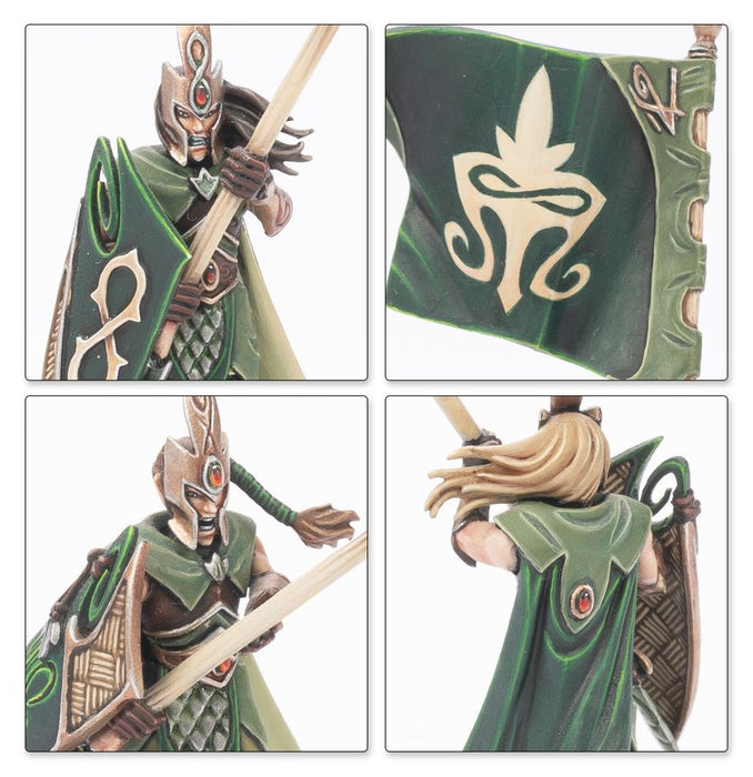 Collectible Miniature Games Games Workshop - Warhammer Old World - Wood Elf Realms - Battle March Army - 13-110 - Cardboard Memories Inc.