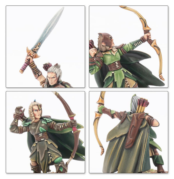 Collectible Miniature Games Games Workshop - Warhammer Old World - Wood Elf Realms - Battle March Army - 13-110 - Cardboard Memories Inc.