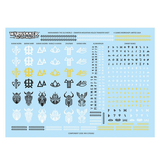 Collectible Miniature Games Games Workshop - Warhammer The Old World - Dwarfen Mountain Holds - Dwarf Ironbreakers - 10-09 - Cardboard Memories Inc.