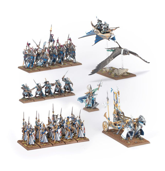 Collectible Miniature Games Games Workshop - Warhammer Old World - High Elves - Battle March Army - 13-23 - Cardboard Memories Inc.