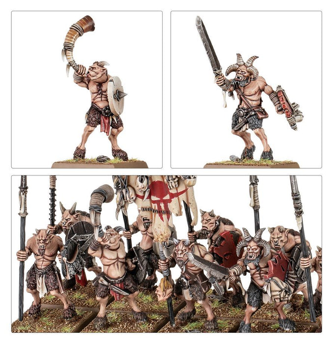 Games Workshop - Warhammer Old World - Beastmen Brayherds - Battle March Army - 08-122 - Pre-Order |
Cardboard Memories Inc.
5011921274772