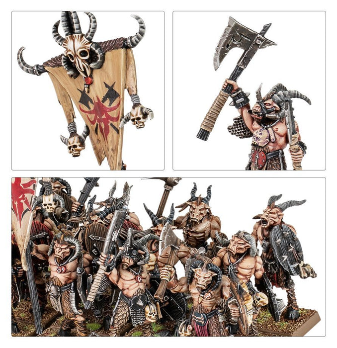 Games Workshop - Warhammer Old World - Beastmen Brayherds - Battle March Army - 08-122 - Pre-Order |
Cardboard Memories Inc.
5011921274772