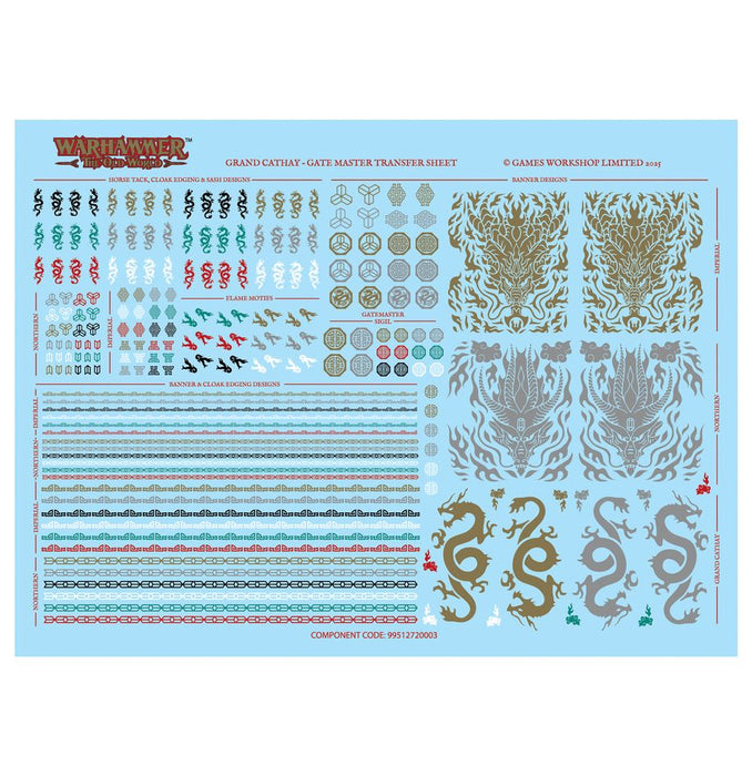 Collectible Miniature Games Games Workshop - Warhammer The Old World - Grand Cathay - Gate Masters of the Celestial Cities - 06-204 - Cardboard Memories Inc.