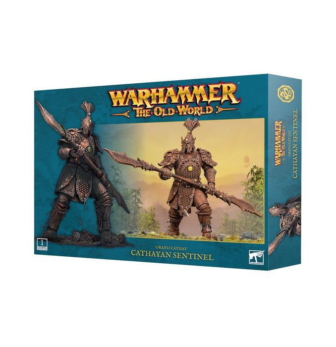 Collectible Miniature Games Games Workshop - Warhammer The Old World - Grand Cathay - Cathayan Sentinel - 06-206 - Cardboard Memories Inc.