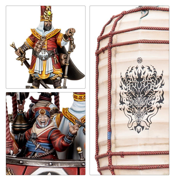 Collectible Miniature Games Games Workshop - Warhammer The Old World - Grand Cathay - Sky Lantern - 06-205 - Cardboard Memories Inc.