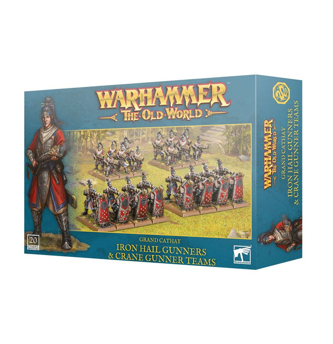 Collectible Miniature Games Games Workshop - Warhammer The Old World - Grand Cathay - Iron Hail Gunners & Crane Gunner Teams - 06-206 - Cardboard Memories Inc.