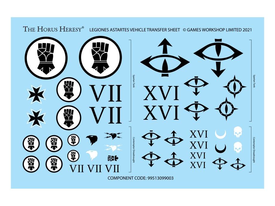 Collectible Miniature Games Games Workshop - Warhammer The Horus Heresy - Legiones Astartes Battle Group - 31-64 - Cardboard Memories Inc.
