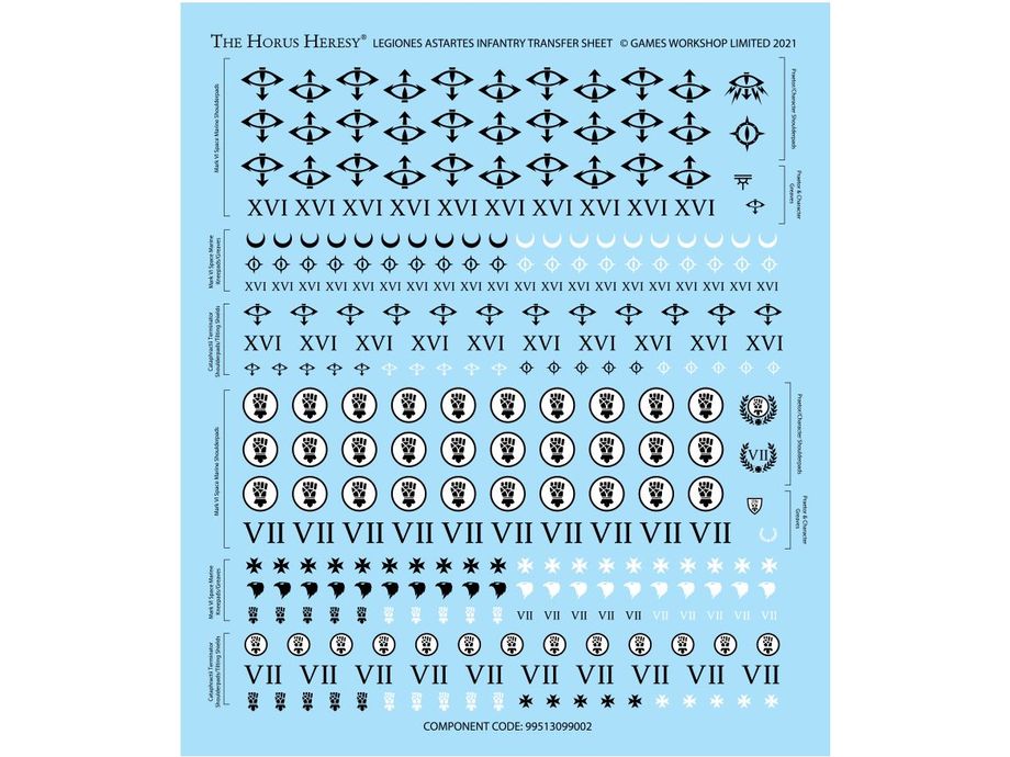 Collectible Miniature Games Games Workshop - Warhammer The Horus Heresy - Legiones Astartes Battle Group - 31-64 - Cardboard Memories Inc.