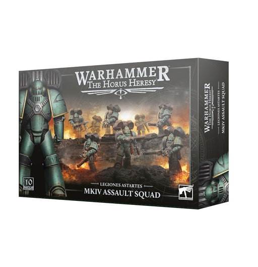 Collectible Miniature Games Games Workshop - Warhammer Horus Heresy - Legion Astartes - MKIV Assault Squad - 31-174 - Cardboard Memories Inc.