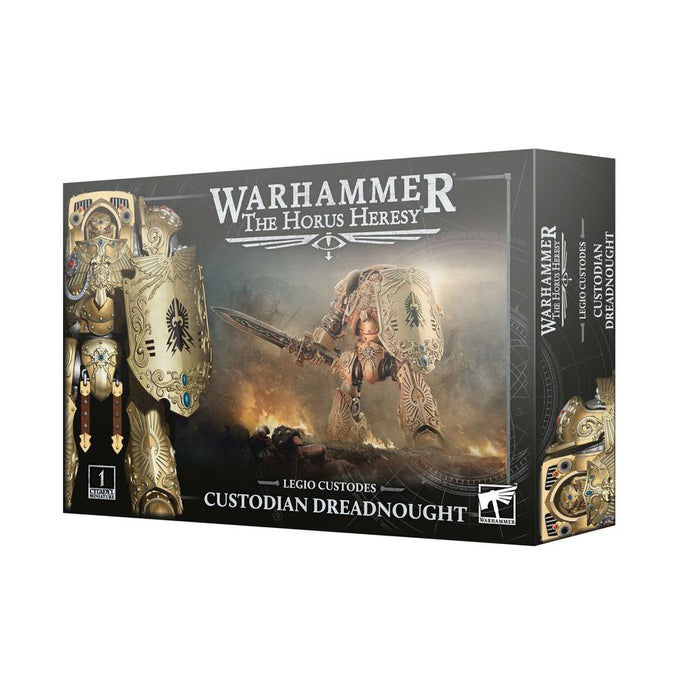 Collectible Miniature Games Games Workshop - Warhammer Horus Heresy - Legio Custodes - Custodian Dreadnought - 31-165 - Cardboard Memories Inc.