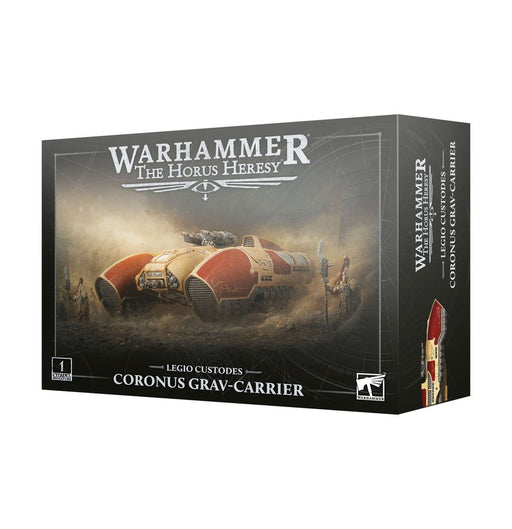 Collectible Miniature Games Games Workshop - Warhammer Horus Heresy - Legio Custodes - Coronus Grav-Tank - 31-166 - Cardboard Memories Inc.