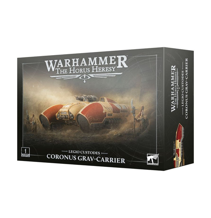 Collectible Miniature Games Games Workshop - Warhammer Horus Heresy - Legio Custodes - Coronus Grav-Tank - 31-166 - Cardboard Memories Inc.