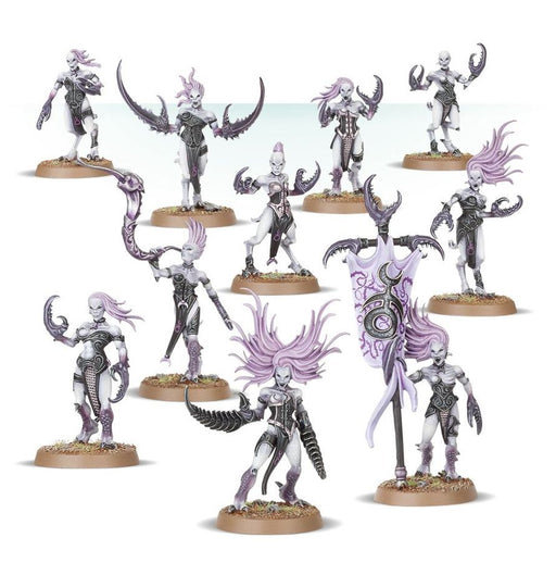 Collectible Miniature Games Games Workshop - Warhammer Age of Sigmar - Hedonites of Slaanesh - Daemonettes - 97-09 - Cardboard Memories Inc.