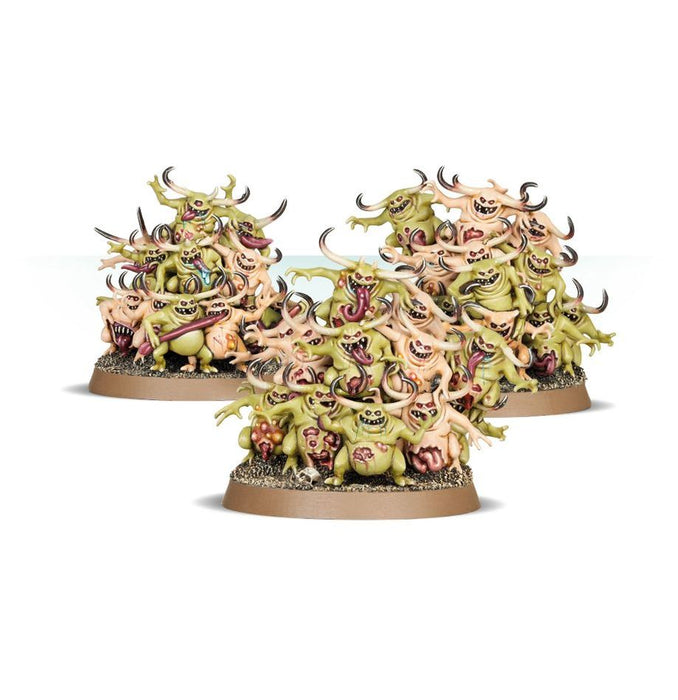 Collectible Miniature Games Games Workshop - Warhammer Age of Sigmar - Maggotkin of Nurgle - Nurglings - 97-18 - Cardboard Memories Inc.