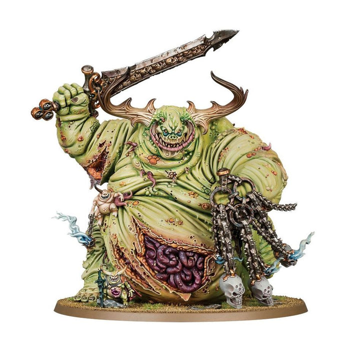 Collectible Miniature Games Games Workshop - Warhammer Age of Sigmar - Maggotkin of Nurgle - Great Unclean One - 83-41 - Cardboard Memories Inc.