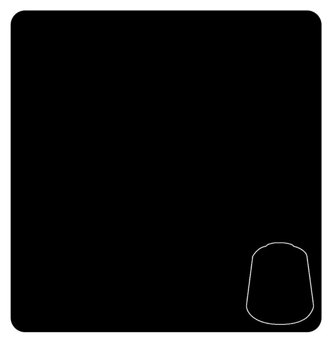 Paints and Paint Accessories Warhammer Colour - Base - Abaddon Black - 21-25 - Cardboard Memories Inc.