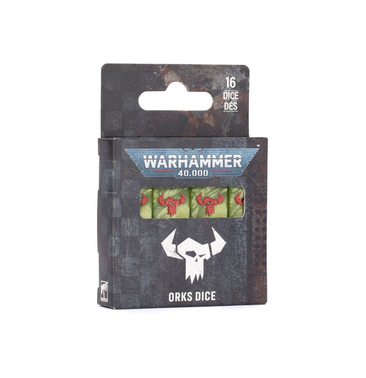Collectible Miniature Games Games Workshop - Warhammer 40K - Orks - Dice Set - 50-05 - Pre-Order - Cardboard Memories Inc.