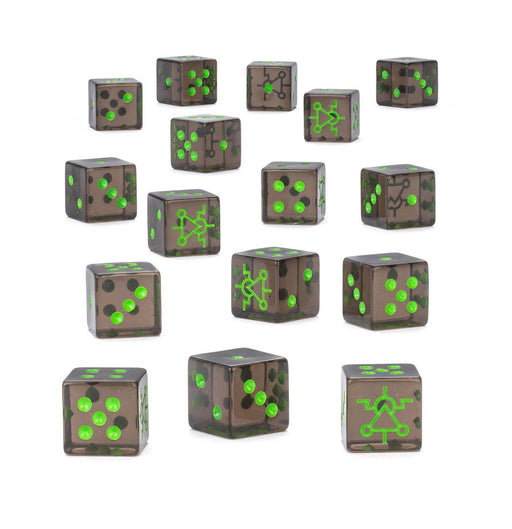 Collectible Miniature Games Games Workshop - Warhammer 40K - Necrons Destroyer Cult - Dice Set - 49-47 - Cardboard Memories Inc.