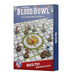 Collectible Miniature Games Games Workshop - Blood Bowl - High Elf Pitch - Double-sided Pitch and Dugouts - 202-65 - Cardboard Memories Inc.