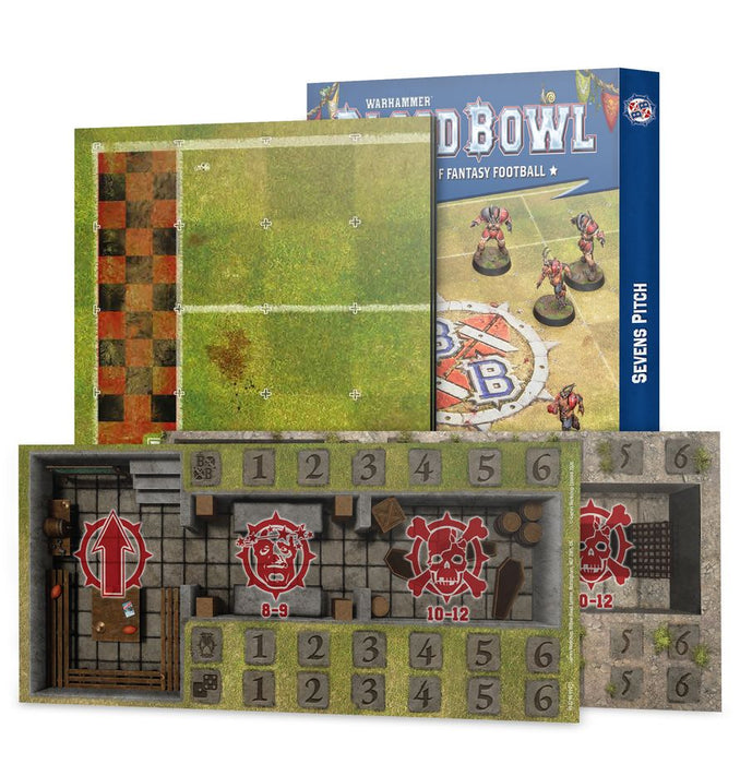 Comic Books Games Workshop - Blood Bowl - Sevens Pitch - Double-sided Pitch and Dugouts - 202-70 - Pre-Order |
Cardboard Memories Inc.
5011921282098