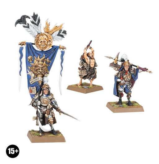 Collectible Miniature Games Games Workshop - Warhammer The Old World - Empire of Man - Commanders of the Empire - 06-118 - Cardboard Memories Inc.