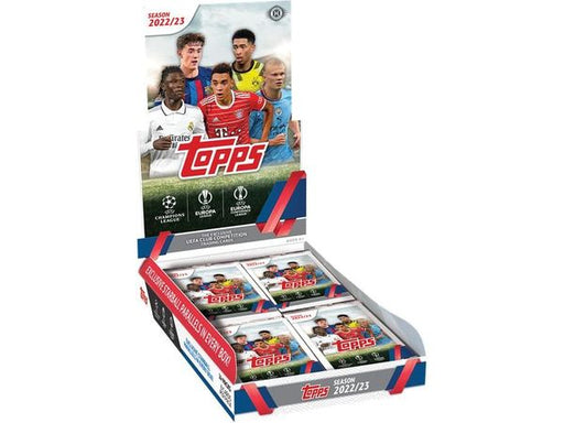 Sports Cards Topps - 2023 - UEFA Soccer - Club Competitions - Hobby Box - Cardboard Memories Inc.