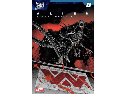 Comic Books Marvel Comics - Alien Black White and Blood 001 (Cond. VF-) 21226 - Cardboard Memories Inc.
