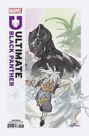 Comic Books Marvel Comics - Ultimate Black Panther 001 (Cond. VF) Momoko 3rd Printing Variant - 21548 - Cardboard Memories Inc.