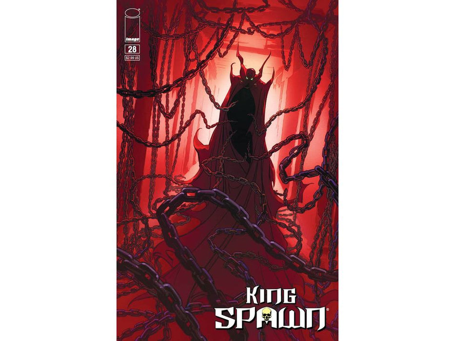 Comic Books Image Comics - King Spawn (2023) 028 (Cond. VF-) - CVR B Vargas - 20010 - Cardboard Memories Inc.