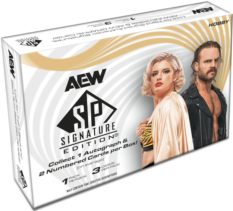 Sports Cards Upper Deck - 2025 - All Elite Wrestling AEW Trading Cards - SP Signature Edition - Hobby Box - Cardboard Memories Inc.