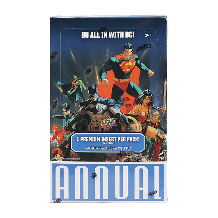 Non Sports Cards Upper Deck - 2024-25 - DC Annual - Hobby Box - Cardboard Memories Inc.
