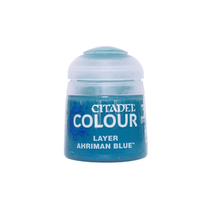 Paints and Paint Accessories Citadel Layer - Ahriman Blue - 22-76 - Cardboard Memories Inc.