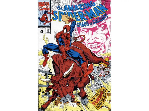 Comic Books Marvel Comics Amazing Spider-Man Chaos in Calgary (1993) 004 (Cond. FN-) 20427 - Cardboard Memories Inc.