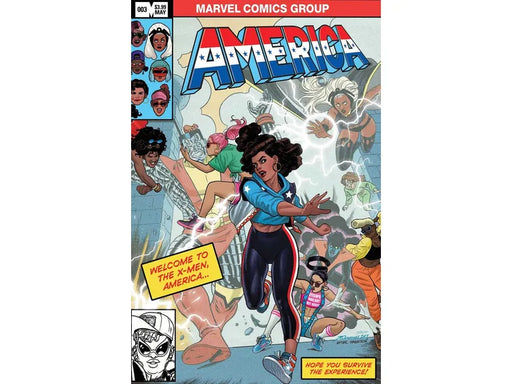 Comic Books Marvel Comics - America (2017) 003 (Cond. VF-) 20183 - Cardboard Memories Inc.