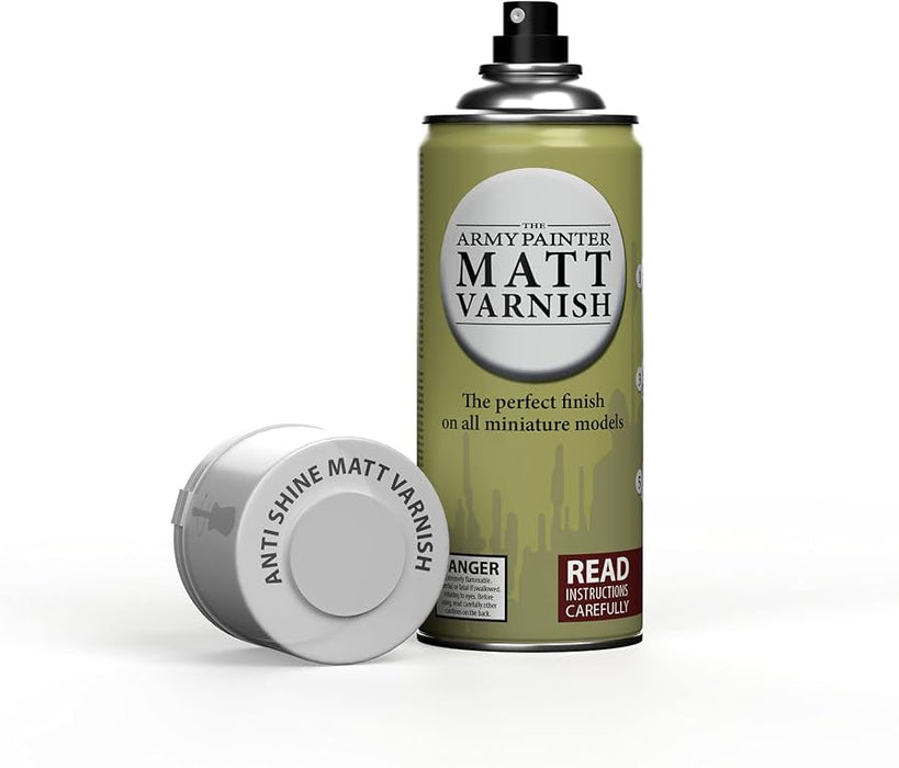 Paints and Paint Accessories Army Painter - Anti-Shine Matt Varnish - Paint Spray - Cardboard Memories Inc.
