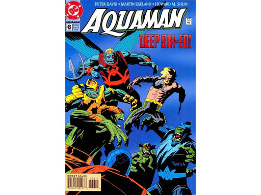 Comic Books DC Comics - Aquaman (1994 3rd Series) 006 (Cond. VF-) - 19774 - Cardboard Memories Inc.