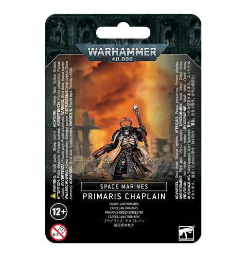 Collectible Miniature Games Games Workshop - Warhammer 40K - Space Marines - Primaris Chaplain - 48-62 - Blister - Cardboard Memories Inc.