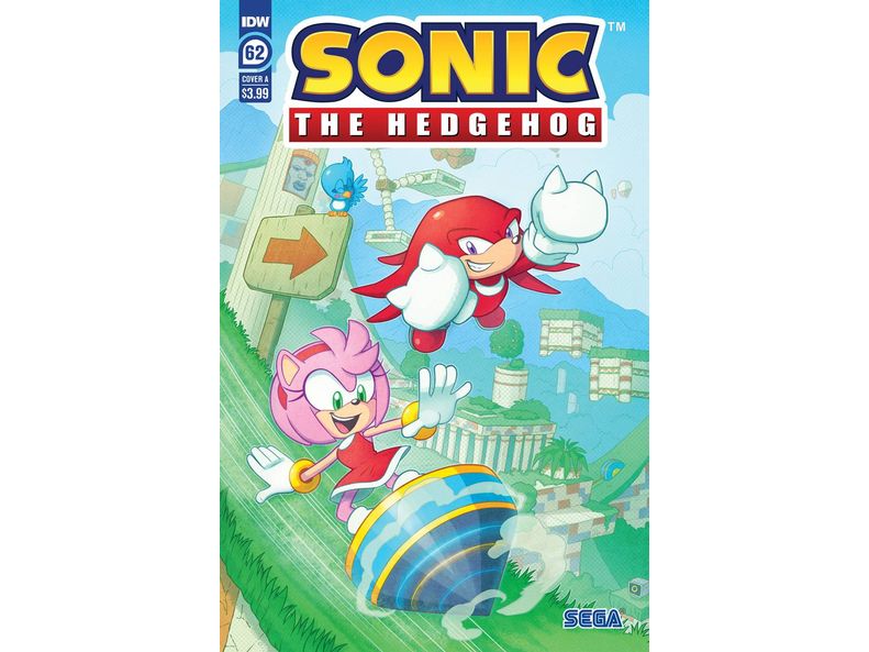 Comic Books IDW Comics - Sonic the Hedgehog 062 (Cond. VF-) CVR A - 18042 - Cardboard Memories Inc.