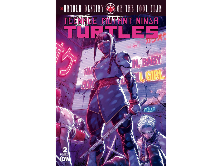 Comic Books IDW - TMNT Untold Destiny of the Foot Clan 002  CVR A Variant Edition (Cond. VF-) 21439 - Cardboard Memories Inc.
