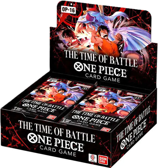 collectible card game Bandai - One Piece Card Game - OP-16 - The Time of Battle - Booster Box - Cardboard Memories Inc.