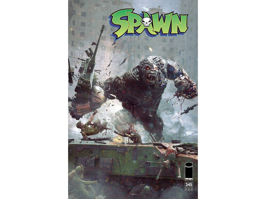 Comic Books Image Comics - Spawn (2023) 345 (Cond. VF-) CVR B BARENDS - 18865 - Cardboard Memories Inc.