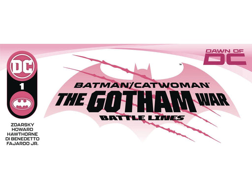Comic Books DC Comics - Batman and Catwoman Gotham War Battle Lines 001 (Cond. VF-) Blank Variant - 18547 - Cardboard Memories Inc.