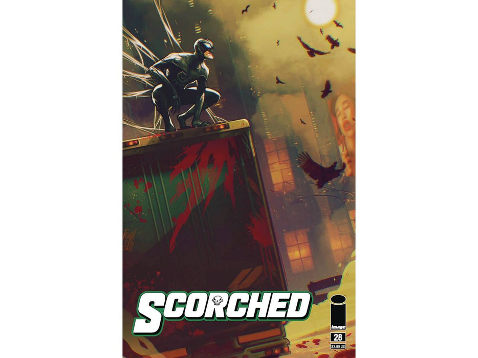 Comic Books Image Comics - Spawn Scorched 028 (Cond. VF-) CVR B - 21370 - Cardboard Memories Inc.