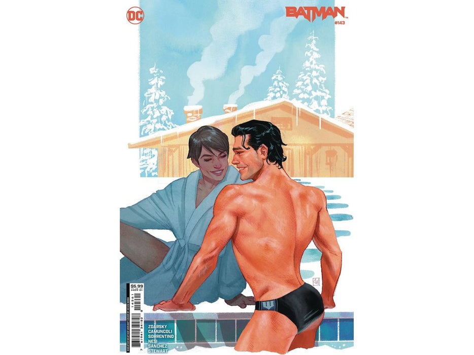 Comic Books DC Comics - Batman (2023) 143 (Cond. VF-) - Kevin Wada Sweater Weather Cad Stock Variant Edition 20898 - Cardboard Memories Inc.