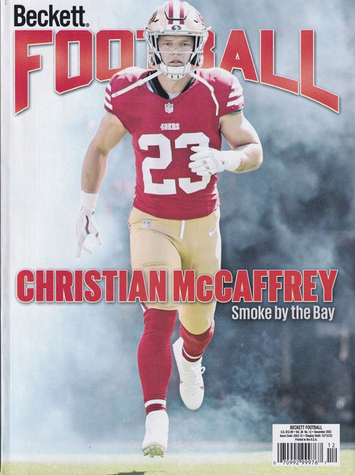 Price Guides Beckett - Football Price Guide - December 2023 - Vol 36 - No. 12 - Cardboard Memories Inc.