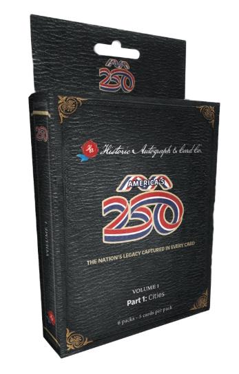 Sports Cards Historic Autographs - 2025 - America's 250th - Part 1 - Hobby Box - Cardboard Memories Inc.