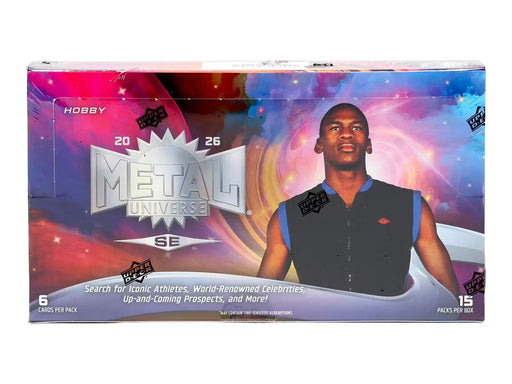 Sports Cards Upper Deck - 2026 - Multi Sports - Metal Universe - SE - Hobby Box - Cardboard Memories Inc.