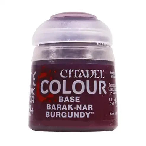 Paints and Paint Accessories Citadel Dry - Barak-Nar Burgundy 12ml - 21-49 - Cardboard Memories Inc.