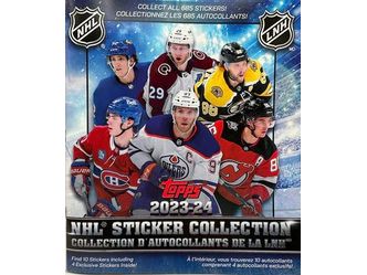 Non Sports Cards Topps - 2023-24 - Hockey - NHL - Sticker Album - Cardboard Memories Inc.
