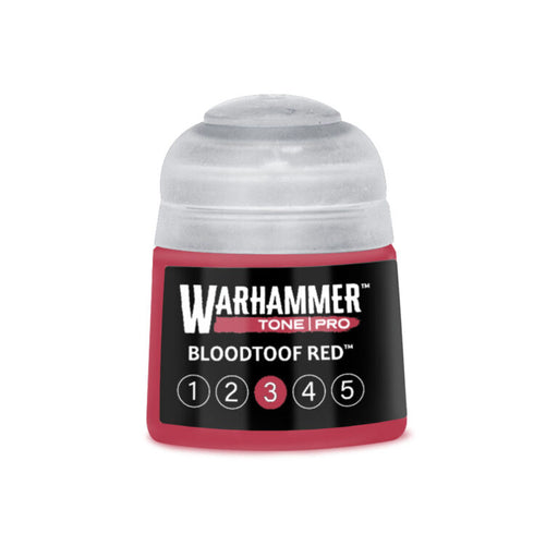 Paints and Paint Accessories Games Workshop - Warhammer Colour Tone Pro - Bloodtoof Red - 3 - 20-153 - Cardboard Memories Inc.